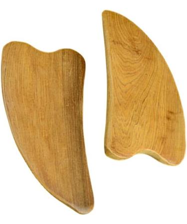 Healifty Gua Sha Tool - Wooden Scraping Plate for Physiotherapy & Blood Circulation | Camphor Wood Massage Tool - International Shipping - Buy Online on GoSupps.com