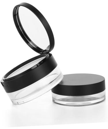 DOITOOL 3 Pi ces contenant de poudre de voyage poudre pour le visage vide poudri re contenant de poudre de maquillage portable r cipient Boite d'emballage 7*3.8cmx3pcs noirx3pcs - Buy Online on GoSupps.com