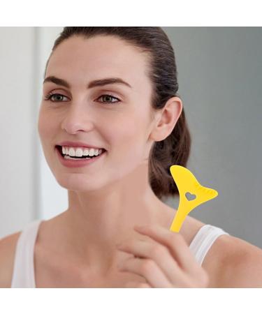 NOLITOY 2 Pcs Eyeliner Stencil Silicone Lower Eyeliner Stamp Tool Guard Eye Makeup Aid Tool Eyeliner Applicator Tool Yellow - Buy Online on GoSupps.com