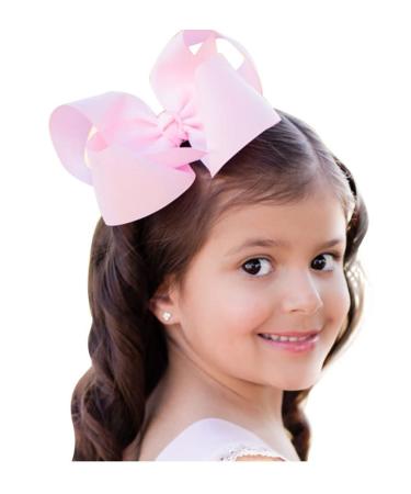 Kewl Fashion Baby Girl's 5'' Fuchsia Bow-knot Hair Clip - Perfect for Photography, Travel, and Daily Life - Buy Online on GoSupps.com