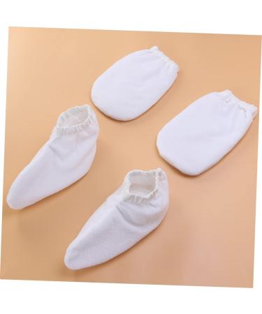 Ipetboom Warming Gloves 2 Pairs Take a Bath Insulation Cotton White Warm Gloves - Buy Online on GoSupps.com