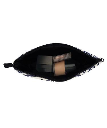 Elephant Print Makeup Bag - Small Travel Cosmetic Organizer for Women - Waterproof Toiletry Storage - Buy Online on GoSupps.com