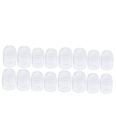 NOLITOY 8 Pairs Self-Adhesive Heel Pad Gel Heel Pads Heel Inserts Comfortable Heel Pads Shoe Heel Grips Heel Cushions for Back of Heel Cushion Grip Insoles for High Heels High Heel Pads