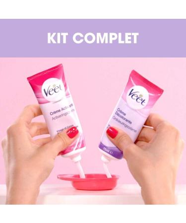 Veet Hair Lightening Cream for Face & Body - 2 x 75ml Bottles - Buy Online on GoSupps.com