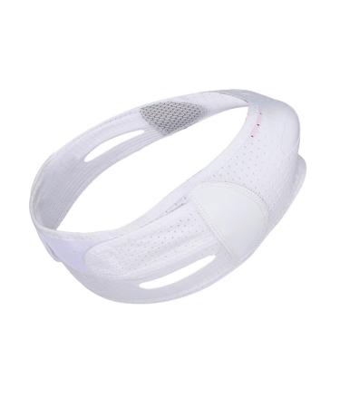 DOITOOL 1pc Face Shaping Belt Facial Slimming Chin Lift Belt Professional -lift Strap V Line Lifting Belt Facial Beauty Supply Women v Line Strap White Far Fabric