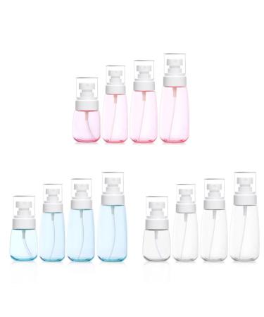 Small Refillable Spray Bottle 100ml - Fine Mist Plastic Mister - Blue | Ideal for Travel & DIY - Buy Online on GoSupps.com