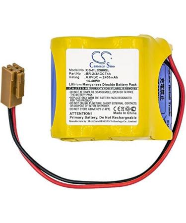 Replacement Battery for GE A06B-6114-K504 | A98L-0031-0025 | BR-2/3A4F | BR2/3AGCT4A | 2400mAh - International Shipping Available - Buy Online on GoSupps.com