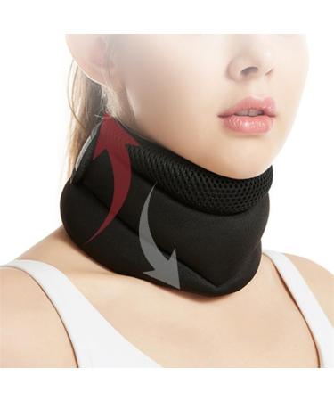 Cervicorrect Neck Support - Anti-Snoring Bandage & Neck Stretcher | Relieve Neck Pain | XL Black - Buy Online on GoSupps.com