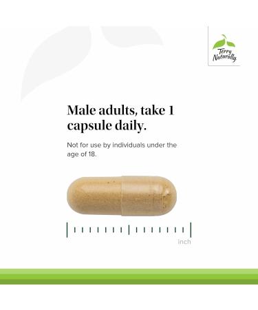 Terry Naturally Complete Testosterone Support - Energy Supplement for Exercise Recovery - Male Hormonal Balance Support - Vegan - 30 Capsules (30 Servings) - Buy Online on GoSupps.com