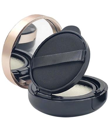minkissy Box Travel Makeup Container Body Powder Makeup Containers Powder Puff Container Black Container Makeup Travel Containers Travel Accessories Makeup Powder Sponge Abs