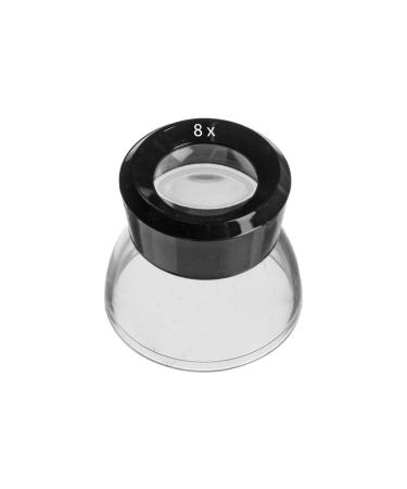 Adorama 8X Purpose Magnifier Loupe for Photographic Contact Sheets and Negatives