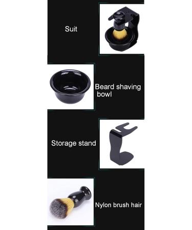 3-Part Shaving Brush Set & Large Capacity Shaving Bowl - Perfect Gift for Men Fathers & Husbands - Buy Online on GoSupps.com