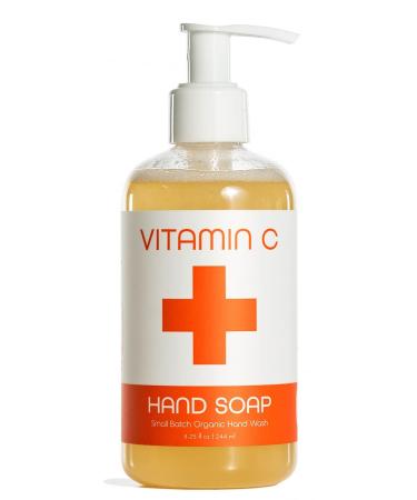 Swedish Dream Nordic + Wellness VITAMIN C Liquid Hand Soap | Made with Arctic Cloudberry | No Sulfates Parabens or Silicones | Vegan | Cruelty Free | 8.25 fl oz 355 ml