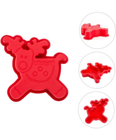 PRETYZOOM Small Cake Mold 6 pcs Biscuit Mould Christmas Making Mold Molds DIY Themed Cake Baking Cartoon Dessert Adorable 17.6X14.5X3CMx3pcs As Shownx3pcs - Buy Online on GoSupps.com