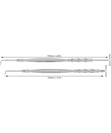 Stainless Steel Double Ended Eyelash Lift Tool Bamboo Joint Shape Handle and Comb for Perming Eyelashes (-1417230010712) Sonewqaucfhy1x2-12 - Buy Online on GoSupps.com