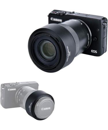 JJC Lens Hood for Canon EF-M 55-200mm STM Lens | Replaces Canon ET-54B Hood | Compatible with EOS M50 & M100 Mirrorless Cameras - Buy Online on GoSupps.com