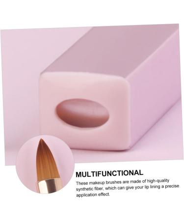 FRCOLOR 1pc Lip Brush Foundation Applicator Mini Makeup Travel Blush Brush Lip Applicator Brush Face Powder Brush Makeup Brush Lipstick Makeup Supplies Lipstick Makeup Tool - Buy Online on GoSupps.com