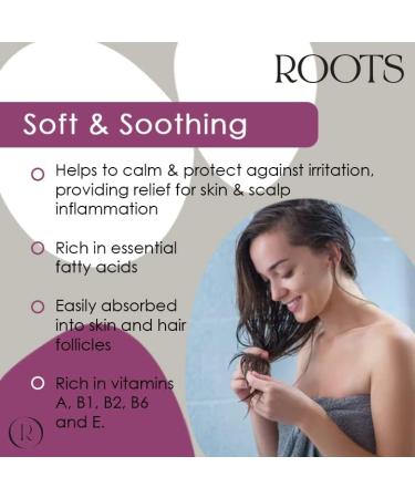Roots Vegan Sweet Almond Oil - Rich in Essential Fatty Acids and Vitamins for Skin and Hair - Buy Online on GoSupps.com