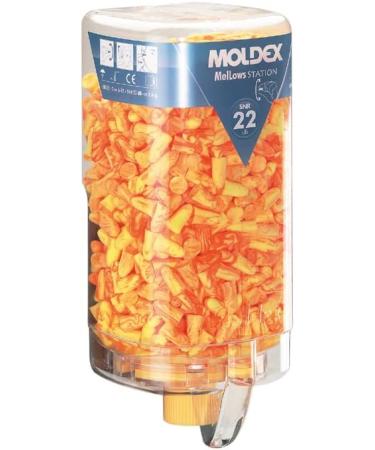 Moldex 7650 Mellows Earplugs - 500 Pairs 22dB Noise Reduction Best for Comfortable Sleep & Work - International Shipping Available - Buy Online on GoSupps.com