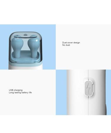 Airplane Travel Ear Pressure Relief Device | USB Rechargeable Eustachian Tube Unclogger for Tinnitus Ear Pain & Infections | Child-Friendly & Easy to Use - Buy Online on GoSupps.com