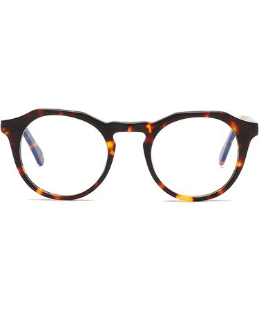ZENOTTIC Blue Light Blocking Glasses - Round Frame Anti Blue Ray Eyeglasses for Gaming & Computer Use | Reduce Eyestrain & UV Glare - Tortoise Design - Buy Online on GoSupps.com