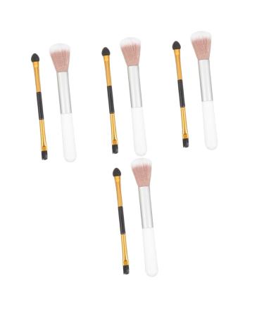 NOLITOY 8 Pcs Makeup Brush Eye Shadow Brush Glasses Retainer Circles Eye Tool Brush Eye Brush Plastic