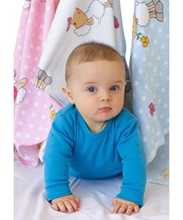 Buy ByBoom Muslin Nappies - Colorful Cloth Nappies & Burp Cloths 100% Cotton Pack of 5 (70x80 cm) - Gray Stars - Made in EU | International Shipping Available - Buy Online on GoSupps.com