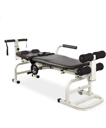 Cervical Lumbar Back Traction Beh Neck Stretcher Cervical Traction Tables Back Stretcher Lumbar Traction Device Spine Decompression Extra Wide Bed (46Cm Wide)