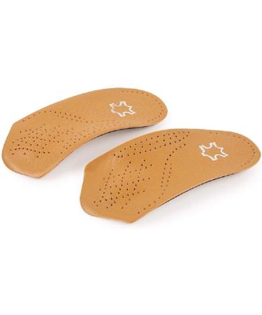 Buy Orthotic Insoles for Plantar Fasciitis - Arch Support Metatarsal Pad & Heel Cushion | Ultra Light Leather US Women 6.5-7.5 - Buy Online on GoSupps.com
