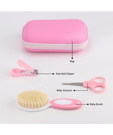 38PCS Upgraded Baby Healthcare & Grooming Kit for Newborns - Safety Baby Care Set, Pink - Buy Online on GoSupps.com