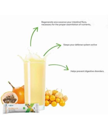 10-Day Trial Pack for Colon Cleanse & Defense - Drink Prunex 1 Before Sleep Drink Flora Liv After Breakfast 5000mg per Stick of Each Plus Small Ergonomic Clear Shaker 12oz w. Mixer Ball & White Lid - Buy Online on GoSupps.com