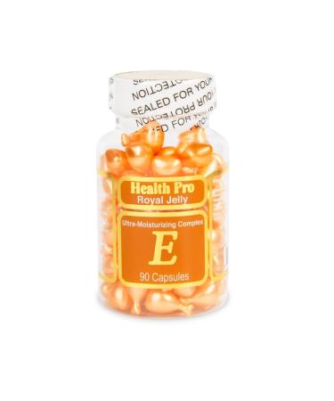 NCB NCB TECHNOLOGY Nu Health Royal Jelly Moisture Complex Vitamin E Oil Capsule for Skin | 90 Capsules | Topical Serum for Hydrated Silky Skin | Sunflower Seed Camellia & Soybean Oil