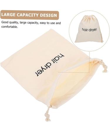 Healeved 8 Pcs Hair Dryer Storage Bag Hairdryer Storage Bag Anti-scratch Bags Travel Hairdryer Beige Fabric - Buy Online on GoSupps.com