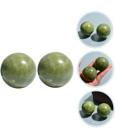 Frcolor Handball Massage Balls - Jade Stress Relief & Joint Pain Relief | Finger Training & Boccia Decor Tools - Buy Online on GoSupps.com