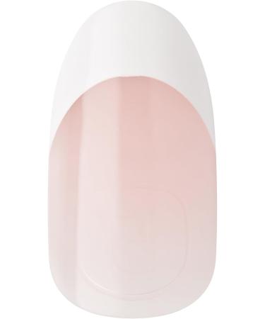 KISS Salon X-tend Starter Kit Press On-Nails Nail Glue included Pure Light White Medium Size Oval Shape 36 Ct. - Buy Online on GoSupps.com