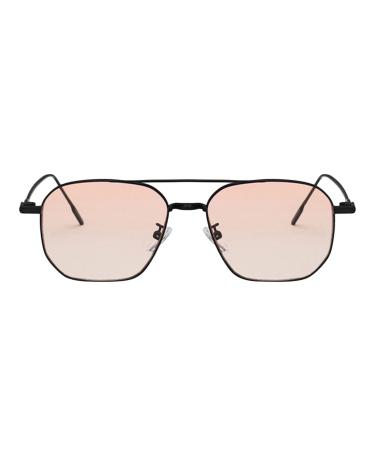 Window glass glasses Women Stomping gaming glasses Computer-and-fatigue blue light filter glasses glasses without strength large Z2 pink unit size