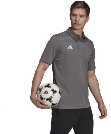 Buy Adidas Men's Entrada 22 Polo Shirt XL - Team Grey Four | International Shipping Available - Buy Online on GoSupps.com