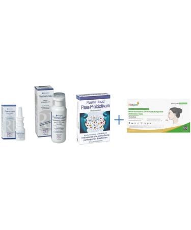 Plasma Liquid Prophylaxis Package - Nasal Spray Gel Mouthwash & Para Probiotic | 1 Piece for Enhanced Oral Care - Buy Internationally - Buy Online on GoSupps.com