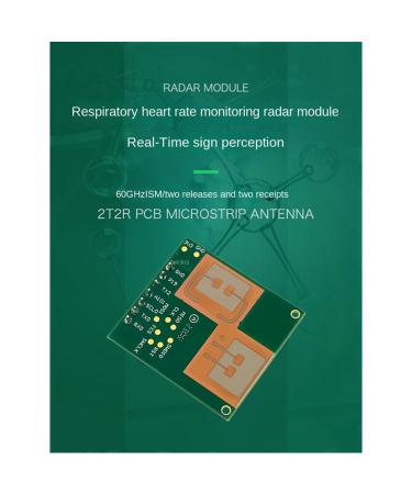 QUR LD6002 FMCW Radar Module - 60g Millimeter Wave Body-Signing Sensor for Respiratory & Heart Rate Monitoring - Easy to Use | International Shipping Available - Buy Online on GoSupps.com