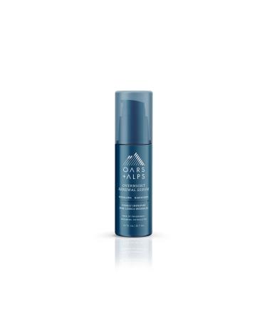 Oars + Alps Overnight Renewal Serum Reduce Fine Lines and Wrinkles Hydrating Skin Care with Anti-Aging Peptides 0.7 Fl Oz