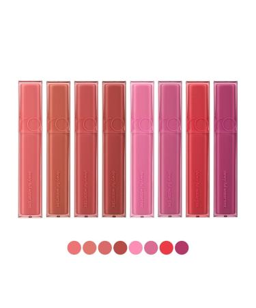 rom&nd Dewy Water Tint 04 Chili Up - High Pigment Glossy Lip Tint for Hydrated Lips | Moisturizing & Non-Sticky | Colorful Shades with High Shine - 0.18oz - Buy Online on GoSupps.com