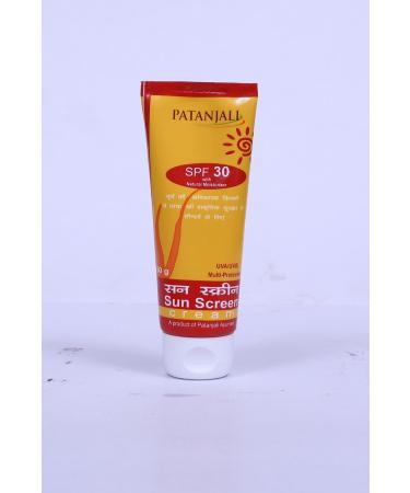 PATANJALI Sun Screen Cream SPF 30 (50 Grams)
