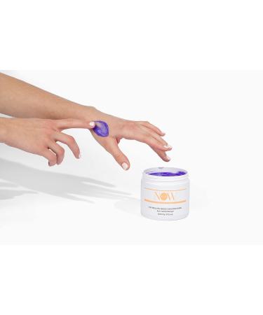 NOW BEAUTY Ultra Hydrating No Yellow Hair Mask - Purple Mask Treatment for Blonde Hair - Paraben & Sulfate Free - 16 Oz - Buy Online on GoSupps.com