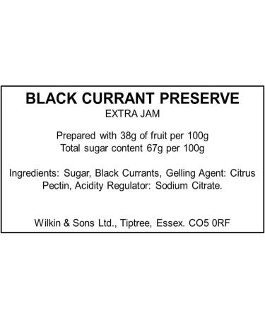 Wilkin & Sons Tiptree Black Currant Preserve Catering Tub 1 x 3kg - Buy Online on GoSupps.com
