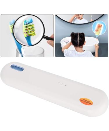 Portable Toothbrush Sterilizer | Rechargeable Mini Disinfection Box for Travel | Easy-to-Use ABS Toothbrush Sanitizer - Buy Online on GoSupps.com