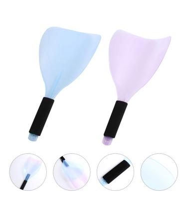 HEALLILY Shaper Hairspray Hairspray Face Cover Handheld Face Baffles Transparent Salon Hairdressing Hairspray Eyes Face Protector for Home Barber Shop 2pcs (Random Color) - Buy Online on GoSupps.com