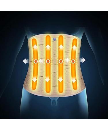 Tylxayoxa Lordosis Support Belt | Breathable Back Pain Relief for Herniated Disc & Sciatica | Self-Warming | Unisex | Size M - Buy Online on GoSupps.com