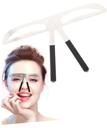 Didiseaon 2pcs Tools Grooming Stencil Three-point Eyebrow Ruler Brow Stencils Mold Eyebrow Shape Calipers Miss mediumx2pcs As Shownx2pcs - Buy Online on GoSupps.com