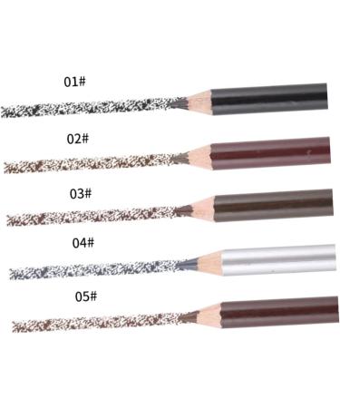 Beavorty 2pcs Brown Eyeliner Dark Brown Eyeliner Brow Pencil Beauty Eyebrow Pencil Eyebrow Definer Pencil Eyebrow Brush 1 count (Pack of 1) Picture 2 - Buy Online on GoSupps.com