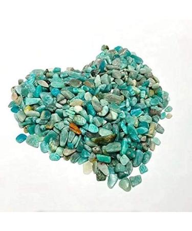 9mm-12mm Natural Gemstone Crystal Stone Amazonite Gravel Tumbled Stones 1000g Ornaments Chakra Reiki Balancing - Buy Online on GoSupps.com